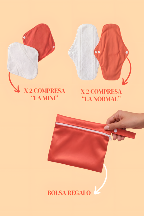 Pack Día a Dia · Compresas Reutilizables