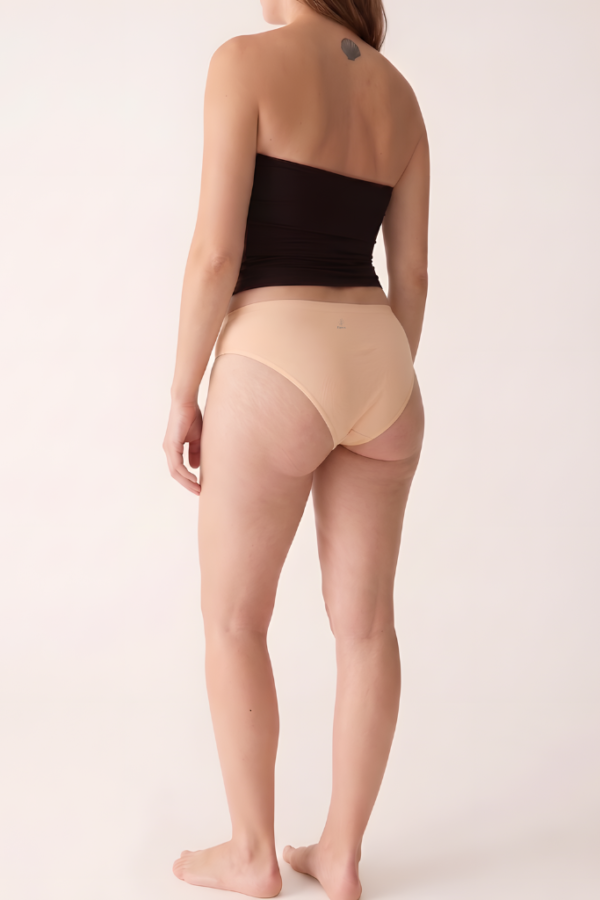 Figa Clásica · Braga menstrual tiro medio · Beige